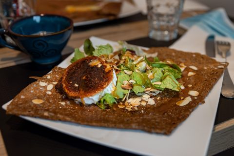 Galette Chèvre Caramel Breton